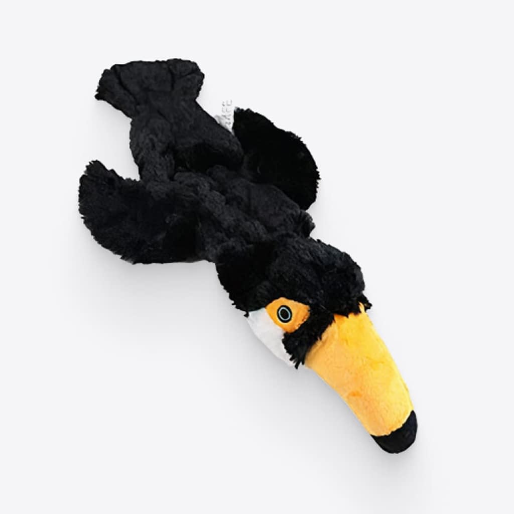 toucan stuffing free dog toy with squeakers - detrenda - 52881 26bdb0f518d1b143b218f3276cf234bb