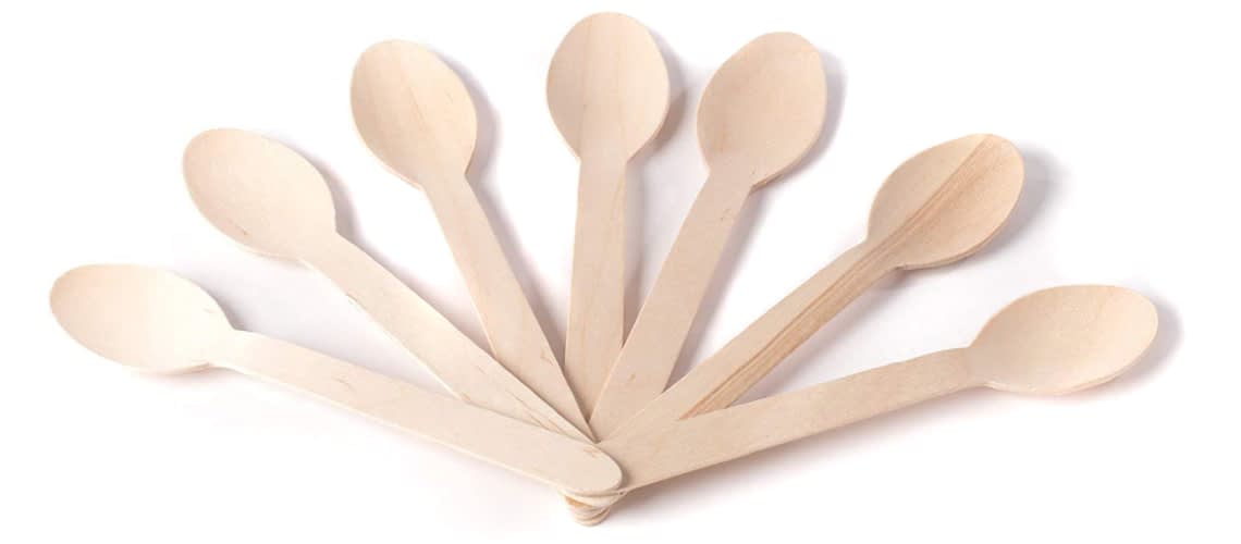birchwood disposable spoons (100 pcs) - detrenda - 50349 b7bbb43ff8d7e7eefb62eae80b41da65