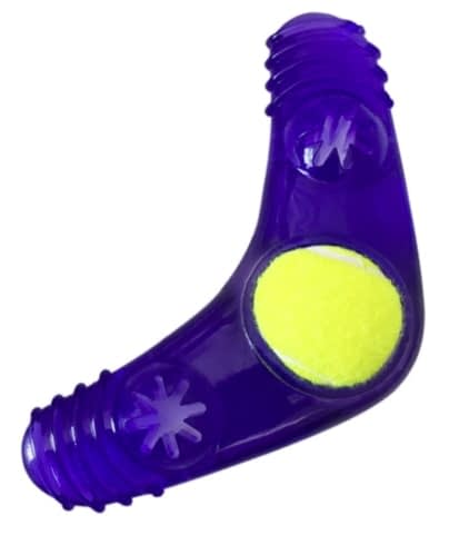 boomerang squeaker toy with treat fill - detrenda - 52004 88421f03459edd5013a3b5a3f02c34e2