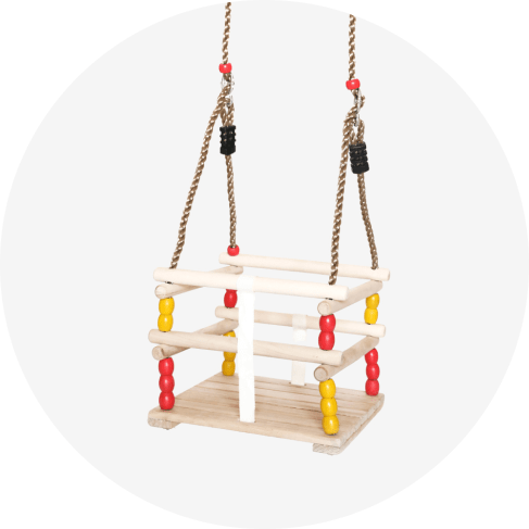 wooden baby swing for babies and toddlers - detrenda - 51676 20007534ec3e92ff5068e4358aa613e7
