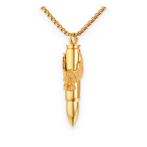 bullet pendant necklace - detrenda - 61773 b96a5e0cf0fcbb0d31f6a4798085714b