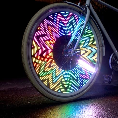 bicycle wheel flashing light - detrenda - 55982 786298d44d9a7e7794f45491648360c9