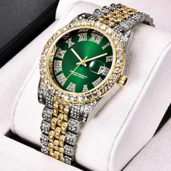 emerald face watch - detrenda - 61801 d5e48fda673a0440483c6ac3852dad8e